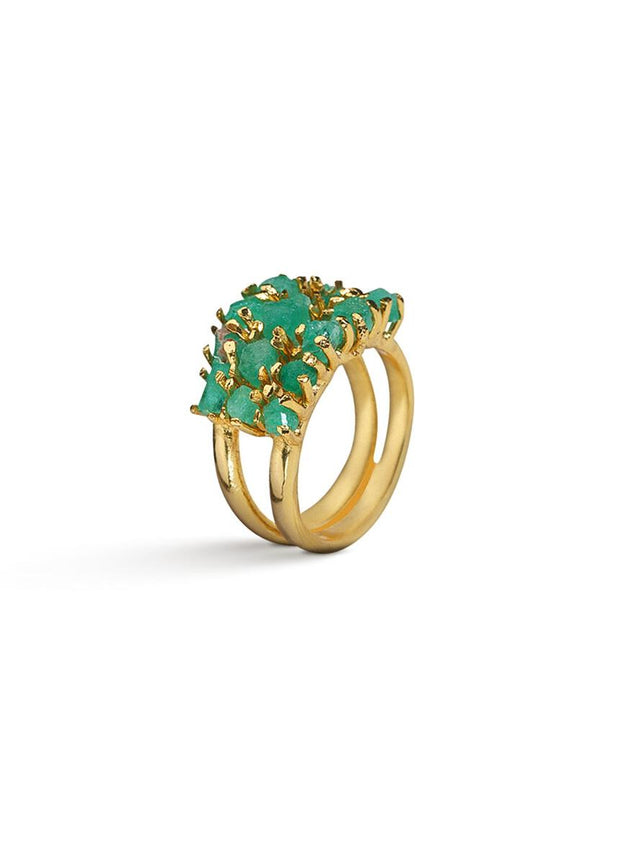 Amelia Emerald Ring