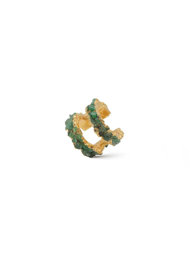 Mini Mosaico Emerald Earcuff