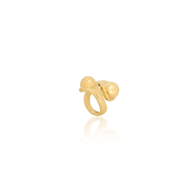 Gold Spheres Ring