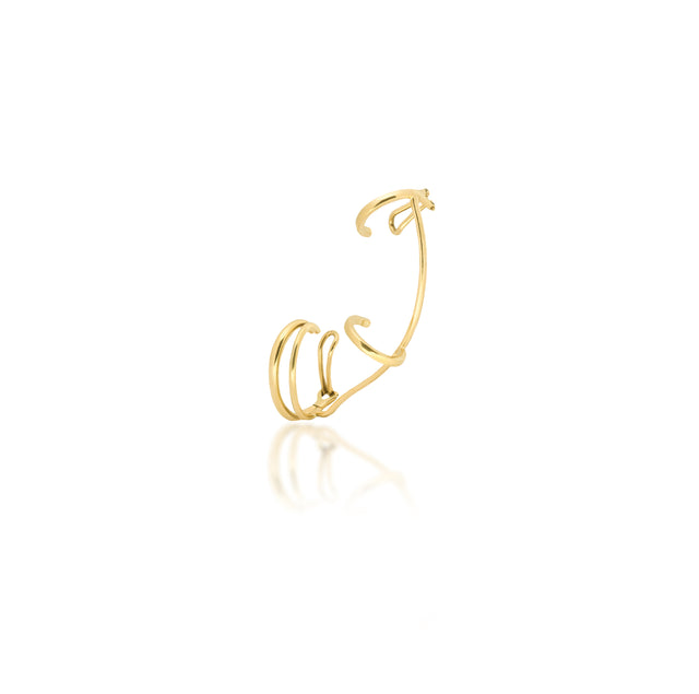 Golden Rings Earcuff