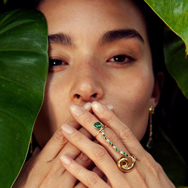 Golden Serpent Ring