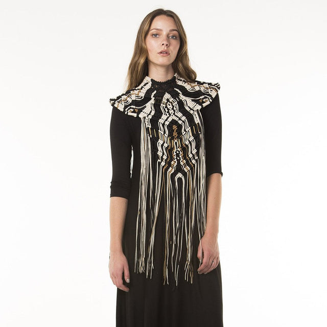 Hosu - Black/White/Ochre
