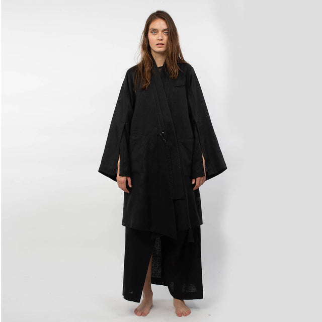 Open Sleeves Crossed Kimono