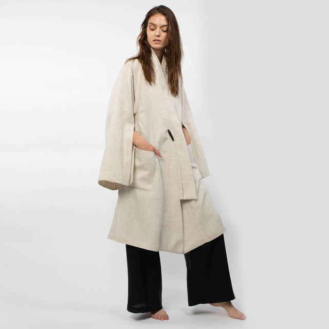 Open Sleeves Crossed Kimono