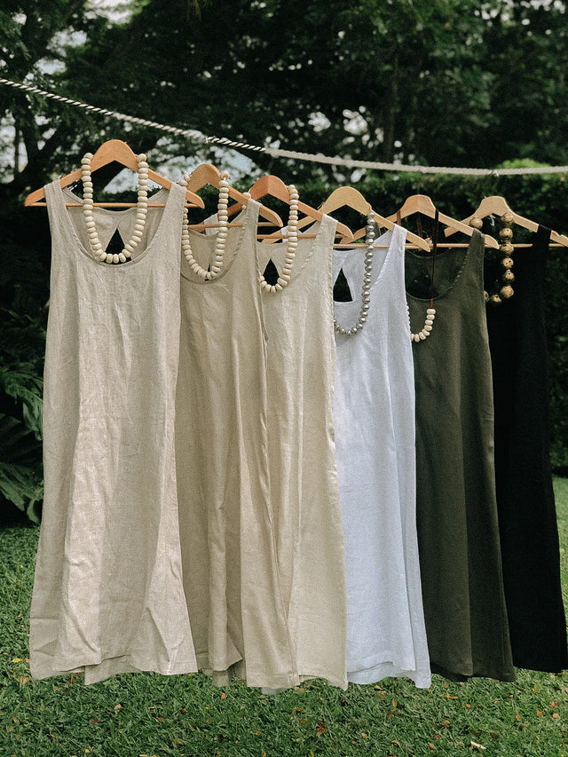 Shella Island Dress - Black