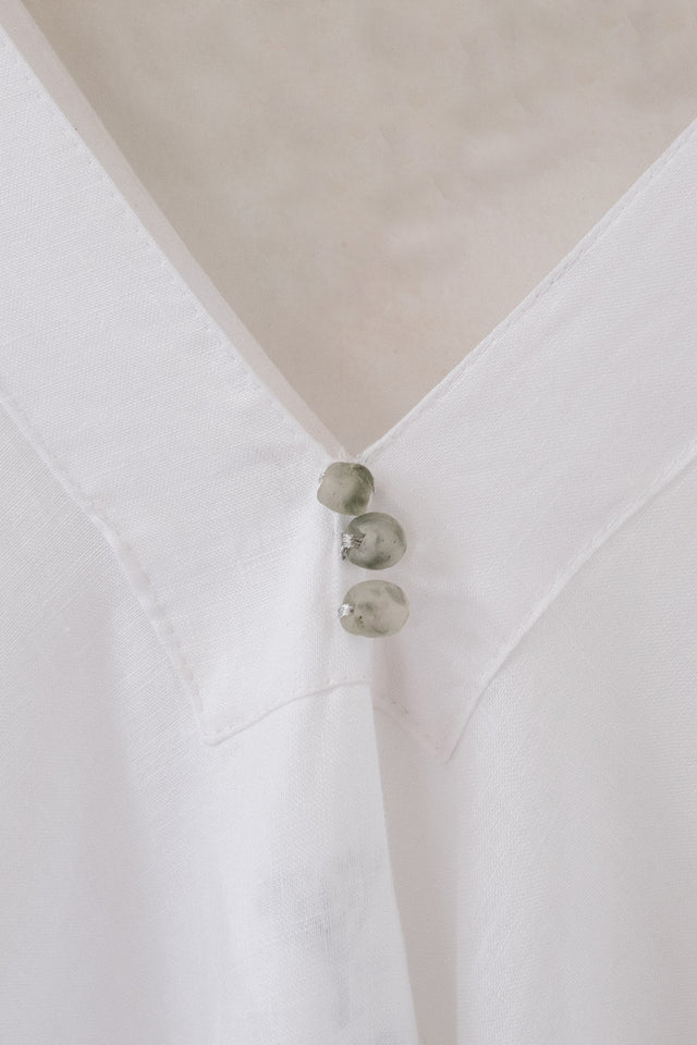 Turkana Tunic - Pearl