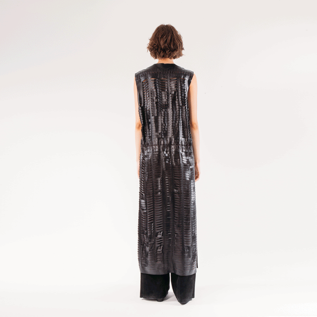 Maxi Chaleco Sade