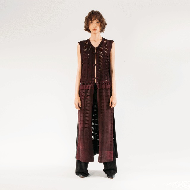 Maxi Chaleco Sade