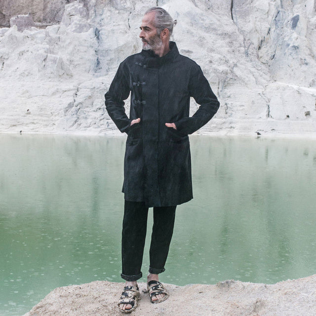 Potro Leather Coat