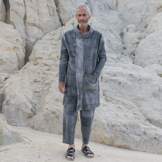 Reversible Leather Coat