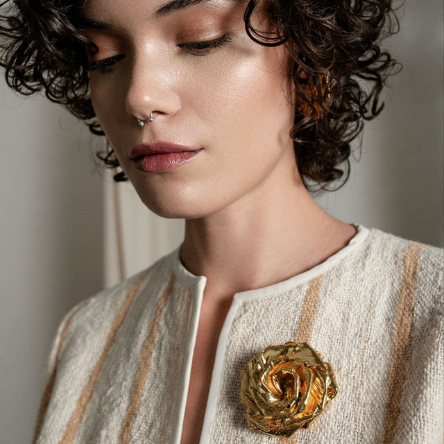 Rose Brooch