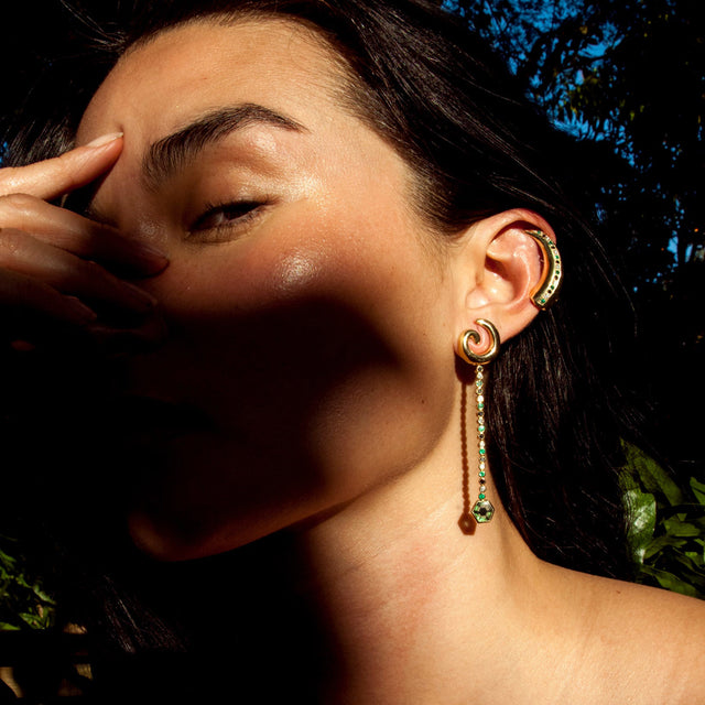 Serpent's Tail Ear Cuff