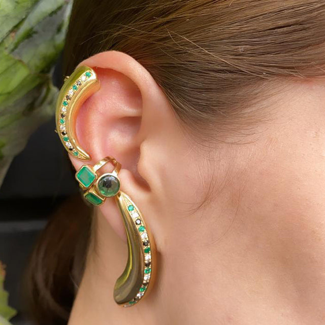 Serpent's Tail Ear Cuff