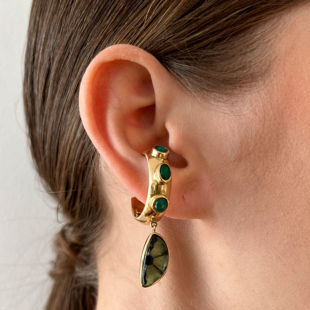 Trapiche Ear cuff Hoop