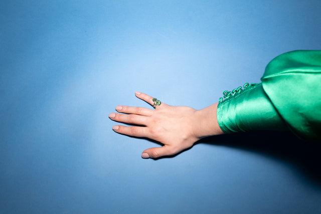 Trapiche Pinky Ring - Stones