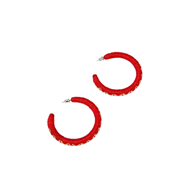 Werregue Earrings - Red