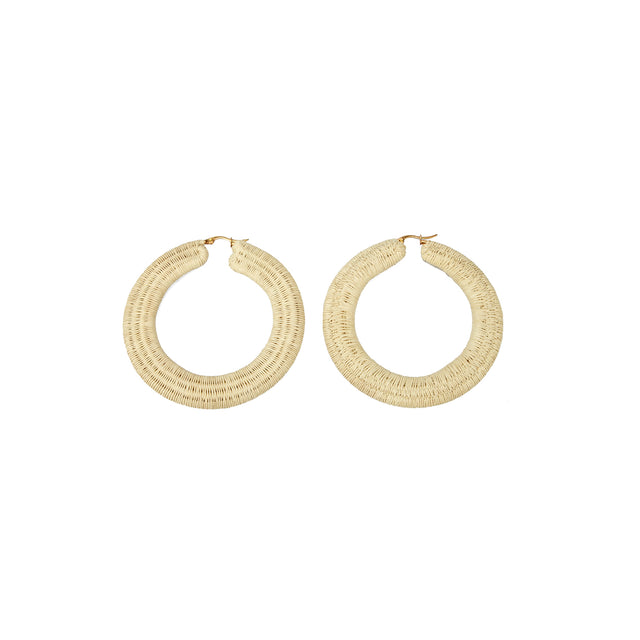 Werregue Earrings - Beige