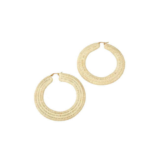 Werregue Earrings - Beige