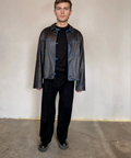 Caapi Reversible Black - Hombre - Andrea Landa - Detalle textura