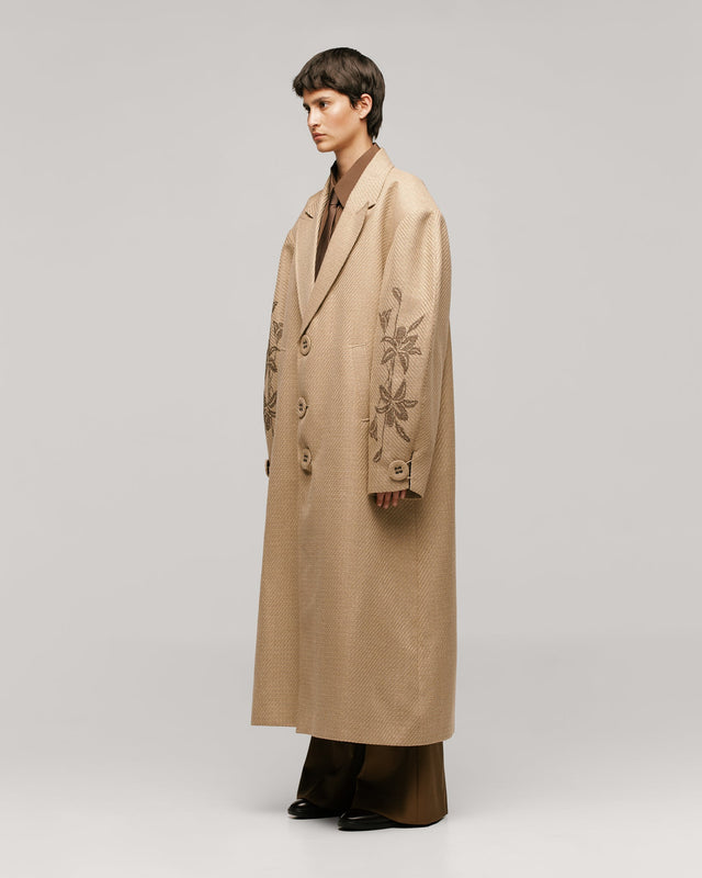 Alirio Cross Stitch Coat