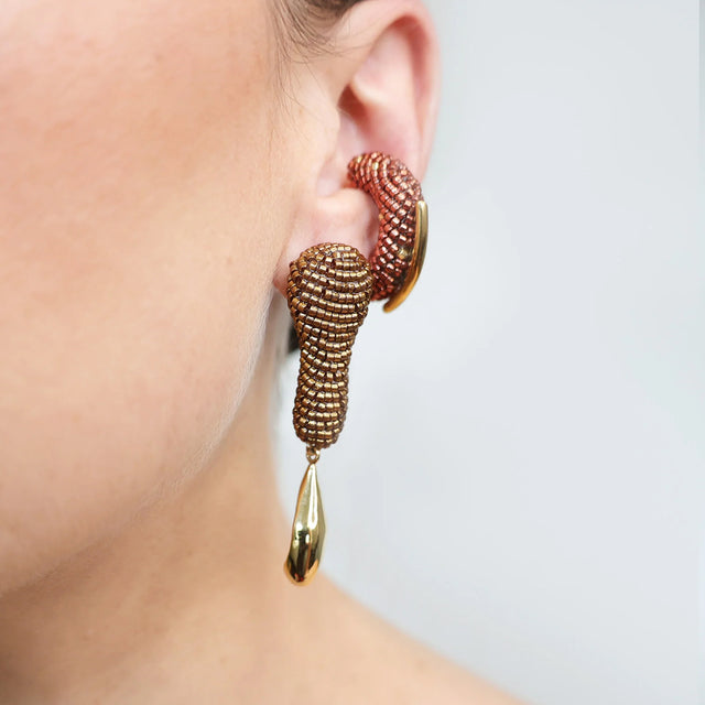 Finito Earring - Bronze