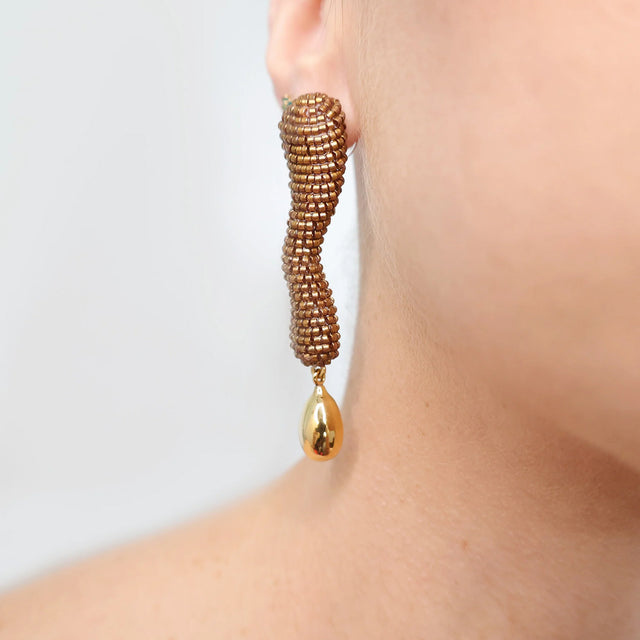 Finito Earring - Bronze