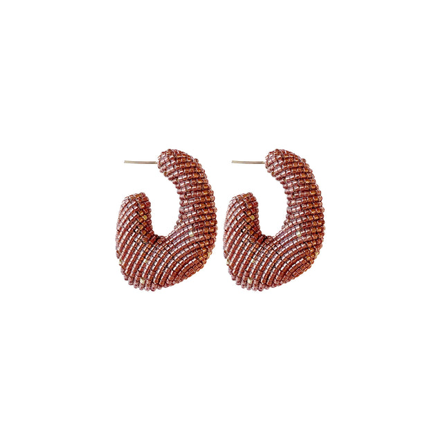 Aria Hoops - Red