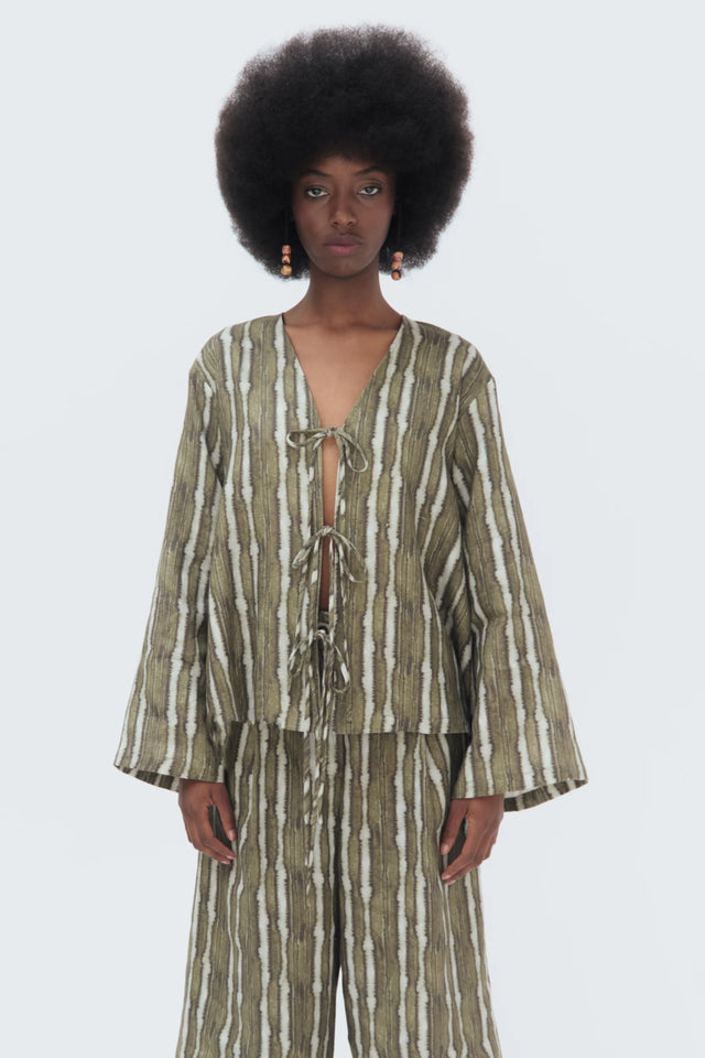 Blusa Agave con Nudos