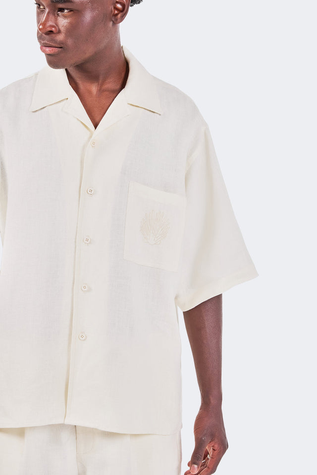 Camisa Baltra - Olga Fisch - Detalle