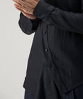 Camisa Tornado azul A New Cross, look completo