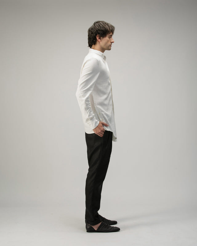 Camisa Tornado marfil A New Cross, vista posterior