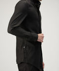 Camisa Tornado negra A New Cross, look completo