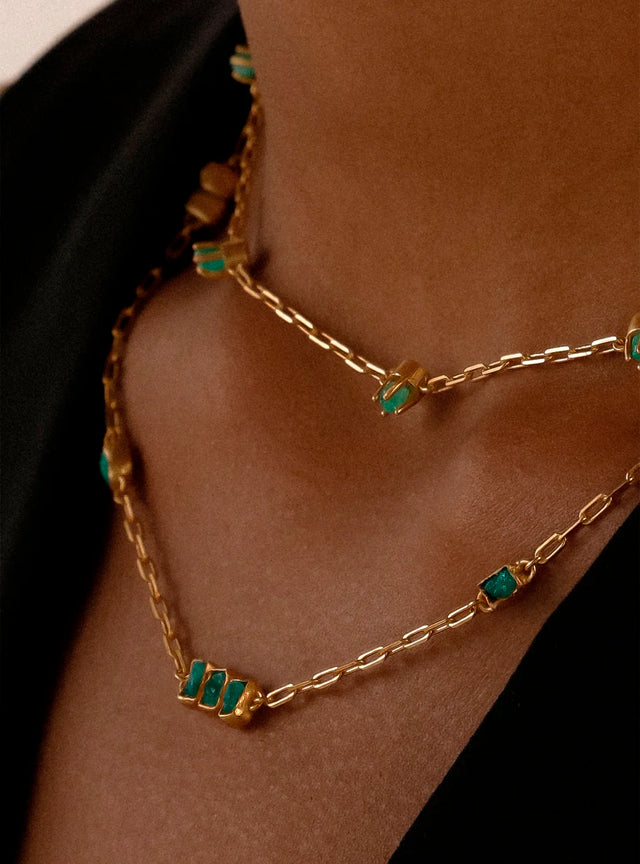 Tennis Points Necklace