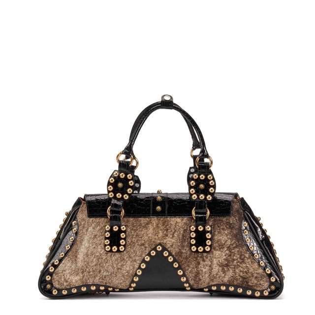 Bolso Venecia de Patricia Mejía, bolso de cuero artesanal hecho en Colombia