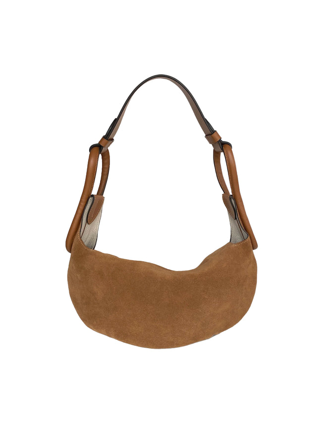 AMALFI SHOULDER BAG SUEDE