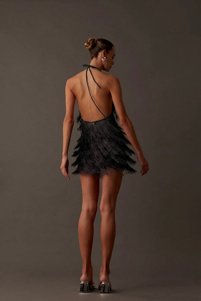 JEWELED SHORT DRESS