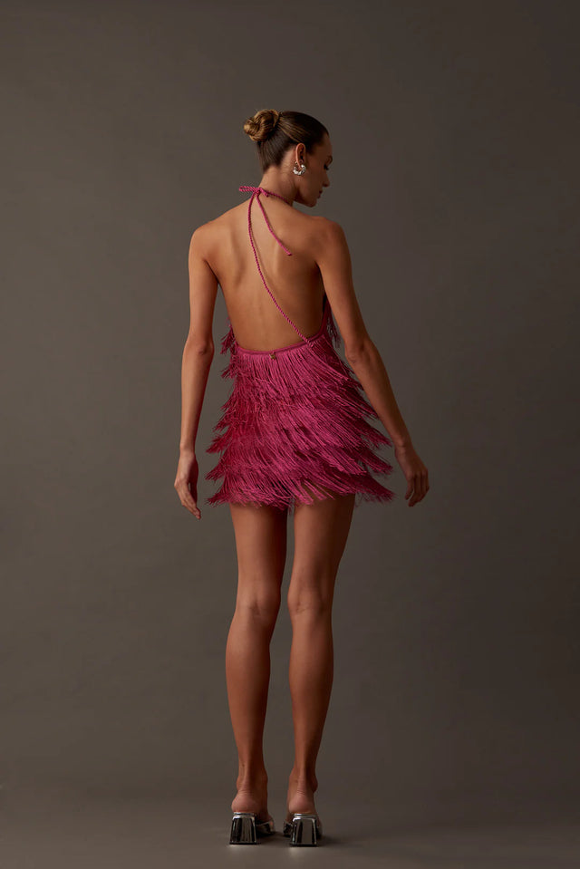 JEWELED SHORT DRESS