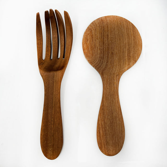Serving Spoon And Fork Set