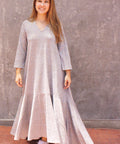 Vestido Lapso Manga 3/4 - Oropendola - Gris 1