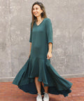 Vestido Lapso Manga 3/4 - Oropendola - Verde 2