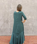 Vestido Lapso Manga 3/4 - Oropendola - Verde 1