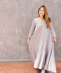 Vestido Lapso Manga 3/4 - Oropendola - Gris 3