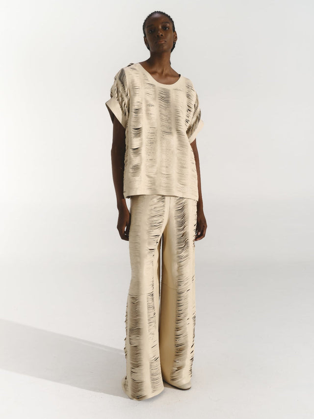 Camiseta Cachipay - Andrea Landa - Off White frente