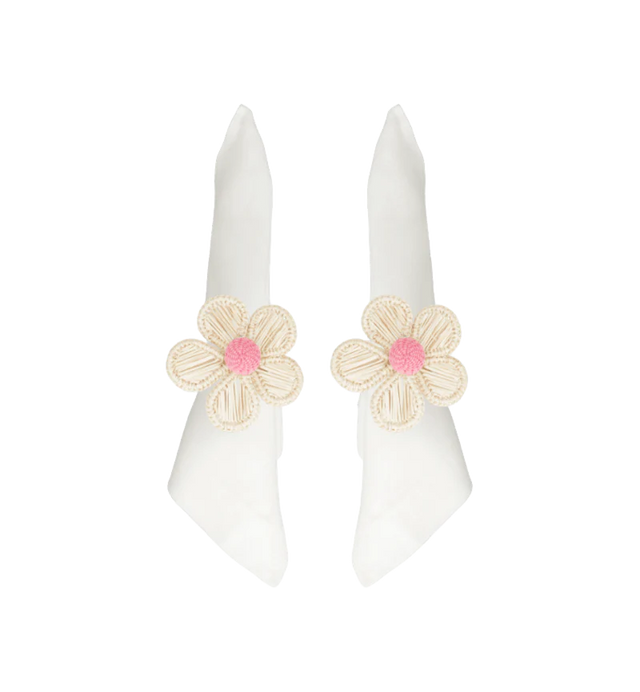 NAPKIN HOLDERS - PINK LILY
