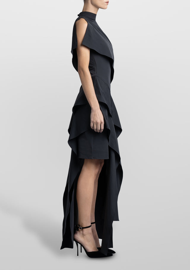 Vestido Volant Midi Laura Aparicio - 3