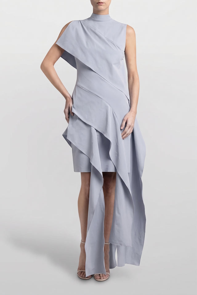 VESTIDO VOLANT MIDI