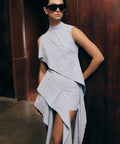 Mini Vestido Volantes Nylon Laura Aparicio - 5