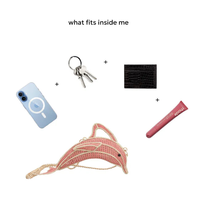 PINK DOLPHIN HANDBAG