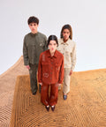 Chaqueta Payla - Ladrillo - Olga Fisch - Editorial
