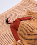 Chaqueta Payla - Ladrillo - Olga Fisch - Editorial frontal